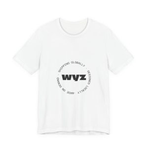 11323371640978439186_2048.jpeg WYZ Circle Logo T-Shirt — Minimal Graphic Tee with 'WYZ' Emblem